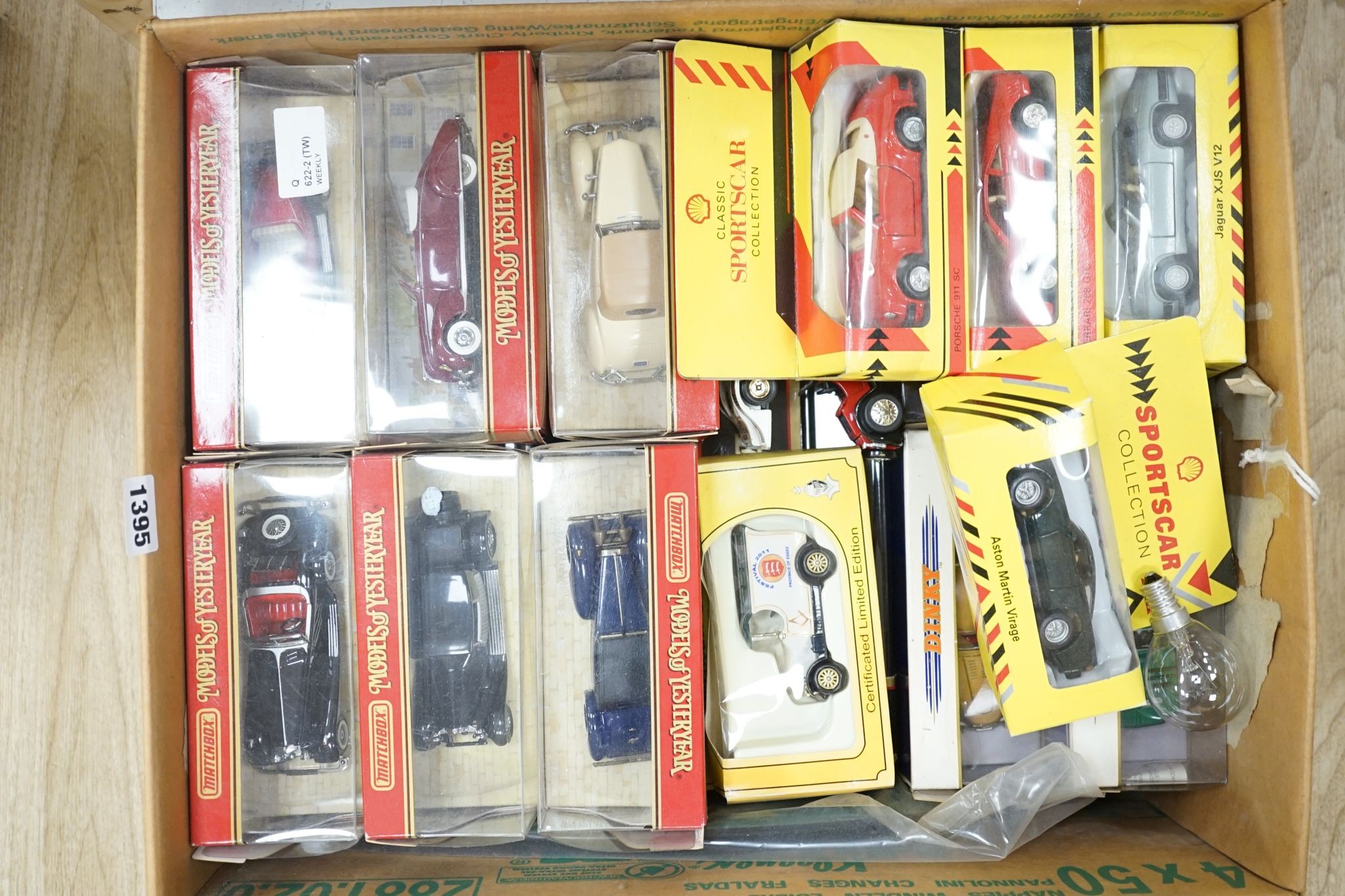 A collection of Corgi, Dinky, Matchbox and other diecast vehicles